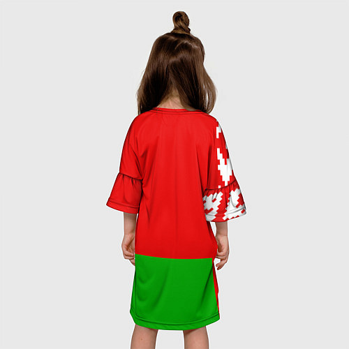 Детское платье Belarus Patriot / 3D-принт – фото 4