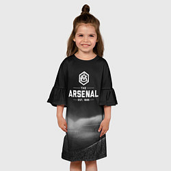 Платье клеш для девочки The Arsenal 1886, цвет: 3D-принт — фото 2