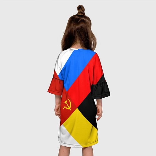 Детское платье Вечная Россия / 3D-принт – фото 4