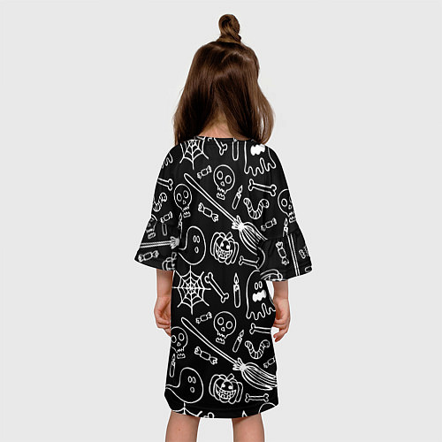 Детское платье Призрачный арт / 3D-принт – фото 4