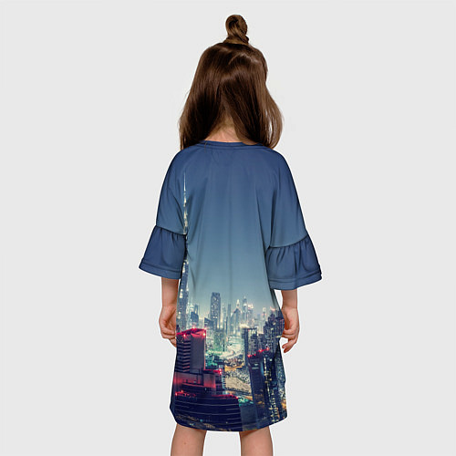 Детское платье Дубай / 3D-принт – фото 4