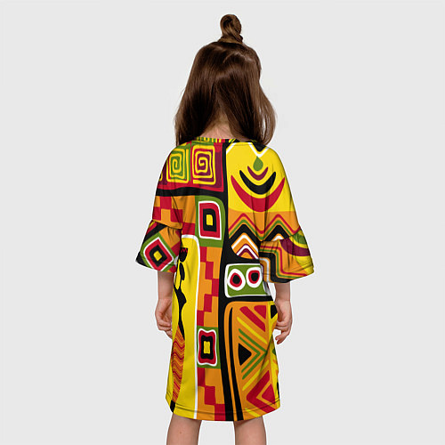 Детское платье Африка / 3D-принт – фото 4