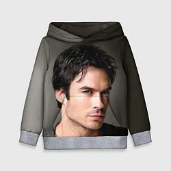 Толстовка-худи детская Ian Somerhalder, цвет: 3D-меланж