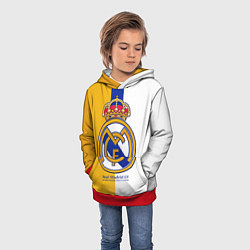 Толстовка-худи детская Real Madrid CF, цвет: 3D-красный — фото 2