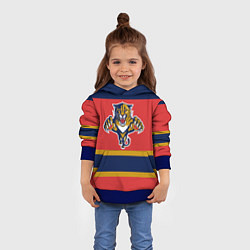 Толстовка-худи детская Florida Panthers, цвет: 3D-синий — фото 2
