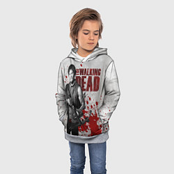 Толстовка-худи детская Walking Dead: Deryl Dixon, цвет: 3D-меланж — фото 2