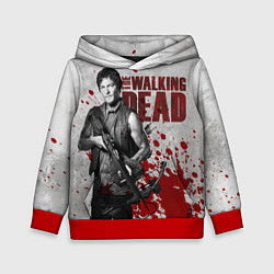 Толстовка-худи детская Walking Dead: Deryl Dixon, цвет: 3D-красный
