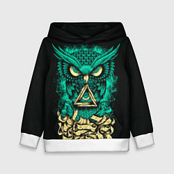 Толстовка-худи детская Bring Me The Horizon: Owl, цвет: 3D-белый