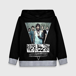 Толстовка-худи детская Bring Me The Horizon, цвет: 3D-меланж