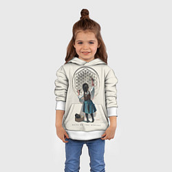 Толстовка-худи детская Bring Me The Horizon, цвет: 3D-белый — фото 2