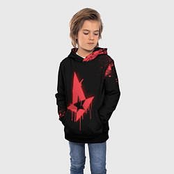 Толстовка-худи детская Astralis: Black collection, цвет: 3D-черный — фото 2