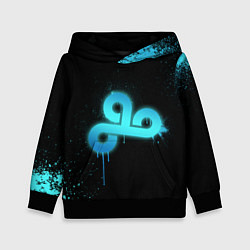 Толстовка-худи детская Cloud 9: Black collection, цвет: 3D-черный