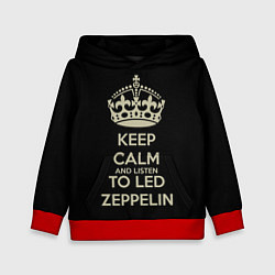 Детская толстовка Keep Calm & Led Zeppelin