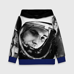 Детская толстовка Гагарин космонавт