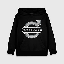 Толстовка-худи детская Volvo Concern - logo, цвет: 3D-черный