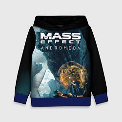 Толстовка-худи детская Mass Effect: Andromeda, цвет: 3D-синий