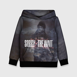 Толстовка-худи детская Lil Wayne: Sorry the wait, цвет: 3D-черный