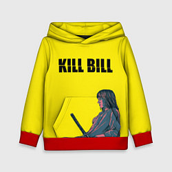 Толстовка-худи детская Kill Bill, цвет: 3D-красный