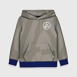 Толстовка-худи детская Linkin Park: Grey style, цвет: 3D-синий