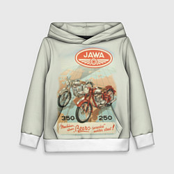 Толстовка-худи детская JAWA, цвет: 3D-белый