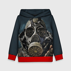 Толстовка-худи детская STALKER: Mask, цвет: 3D-красный