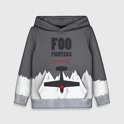 Толстовка-худи детская Foo Fighters: Learn to fly, цвет: 3D-меланж