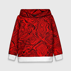 Детская толстовка Tie-Dye red