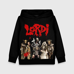 Толстовка-худи детская LORDI, цвет: 3D-черный