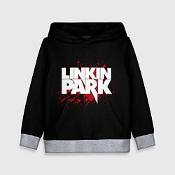 Толстовка-худи детская Linkin Park: Drop of Blood, цвет: 3D-меланж
