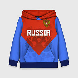 Детская толстовка Russia Red & Blue