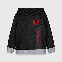 Толстовка-худи детская Honda: Sport Line, цвет: 3D-меланж