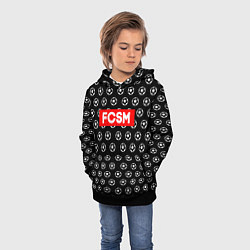 Толстовка-худи детская FCSM Supreme, цвет: 3D-черный — фото 2