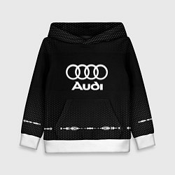 Детская толстовка Audi: Black Abstract