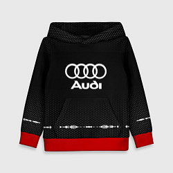 Детская толстовка Audi: Black Abstract