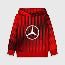 Детская толстовка Mercedes: Red Carbon