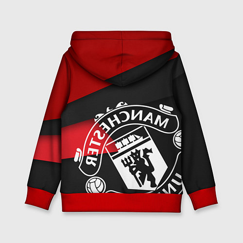 Детская толстовка FC Man United: Exclusive / 3D-Красный – фото 2