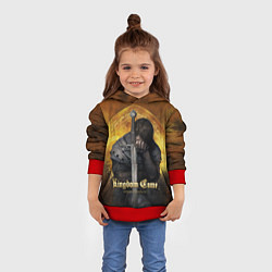 Толстовка-худи детская Kingdom Come: Sad Henry, цвет: 3D-красный — фото 2