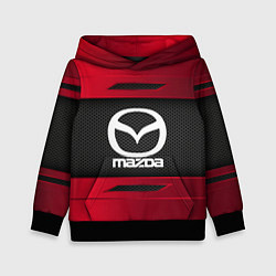 Толстовка-худи детская Mazda Sport, цвет: 3D-черный