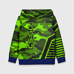 Детская толстовка CS:GO Light Green Camo