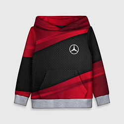 Толстовка-худи детская Mercedes Benz: Red Sport, цвет: 3D-меланж