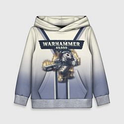 Толстовка-худи детская Warhammer 40000: Tau Empire, цвет: 3D-меланж