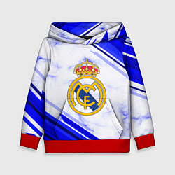 Толстовка-худи детская Real Madrid, цвет: 3D-красный