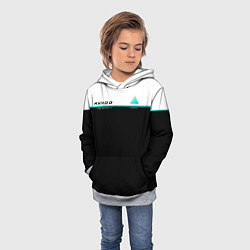 Толстовка-худи детская Detroit: AX400, цвет: 3D-меланж — фото 2