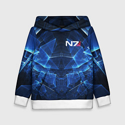 Детская толстовка Mass Effect: Blue Armor N7