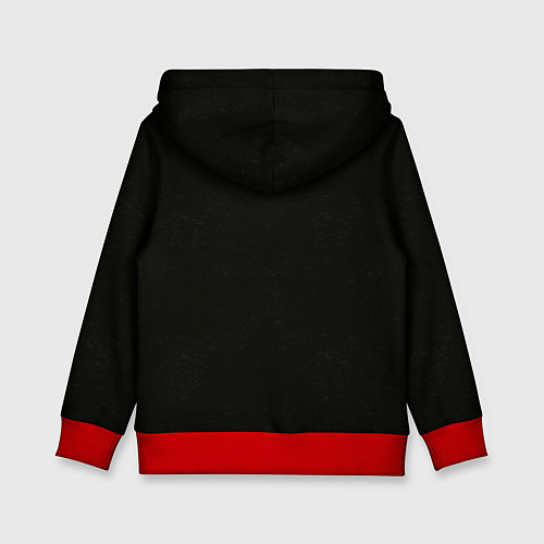 Детская толстовка Морда Гориллы / 3D-Красный – фото 2