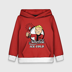 Толстовка-худи детская Nuka Cola: Ice Cold, цвет: 3D-белый