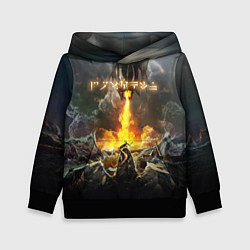 Толстовка-худи детская TES: Dragon Flame, цвет: 3D-черный