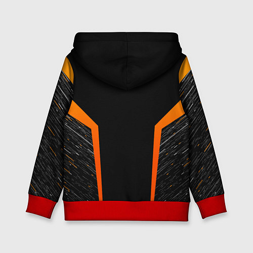 Детская толстовка Cyberpunk 2077: Samurai Style / 3D-Красный – фото 2