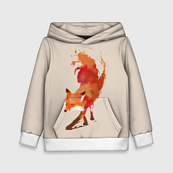 Детская толстовка Paint Fox