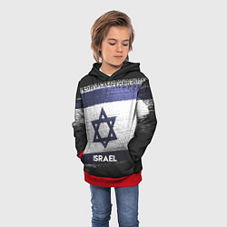 Толстовка-худи детская Israel Style, цвет: 3D-красный — фото 2
